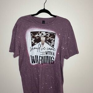 Gildan Purple Short Sleeve Tee
